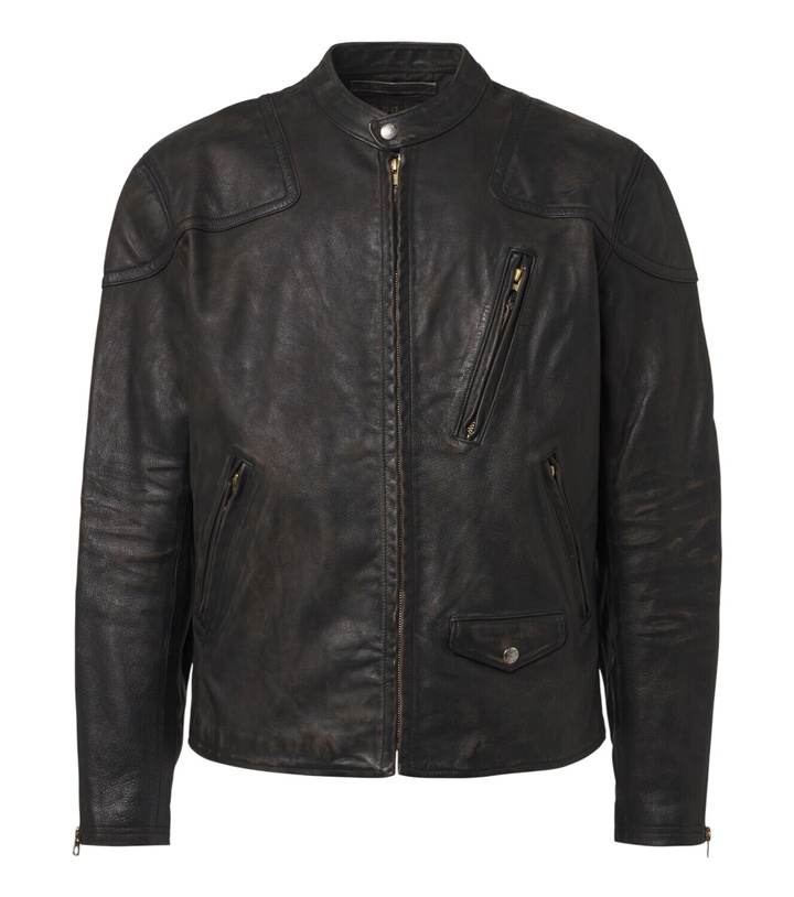 Photo: RRL Watts leather jacket