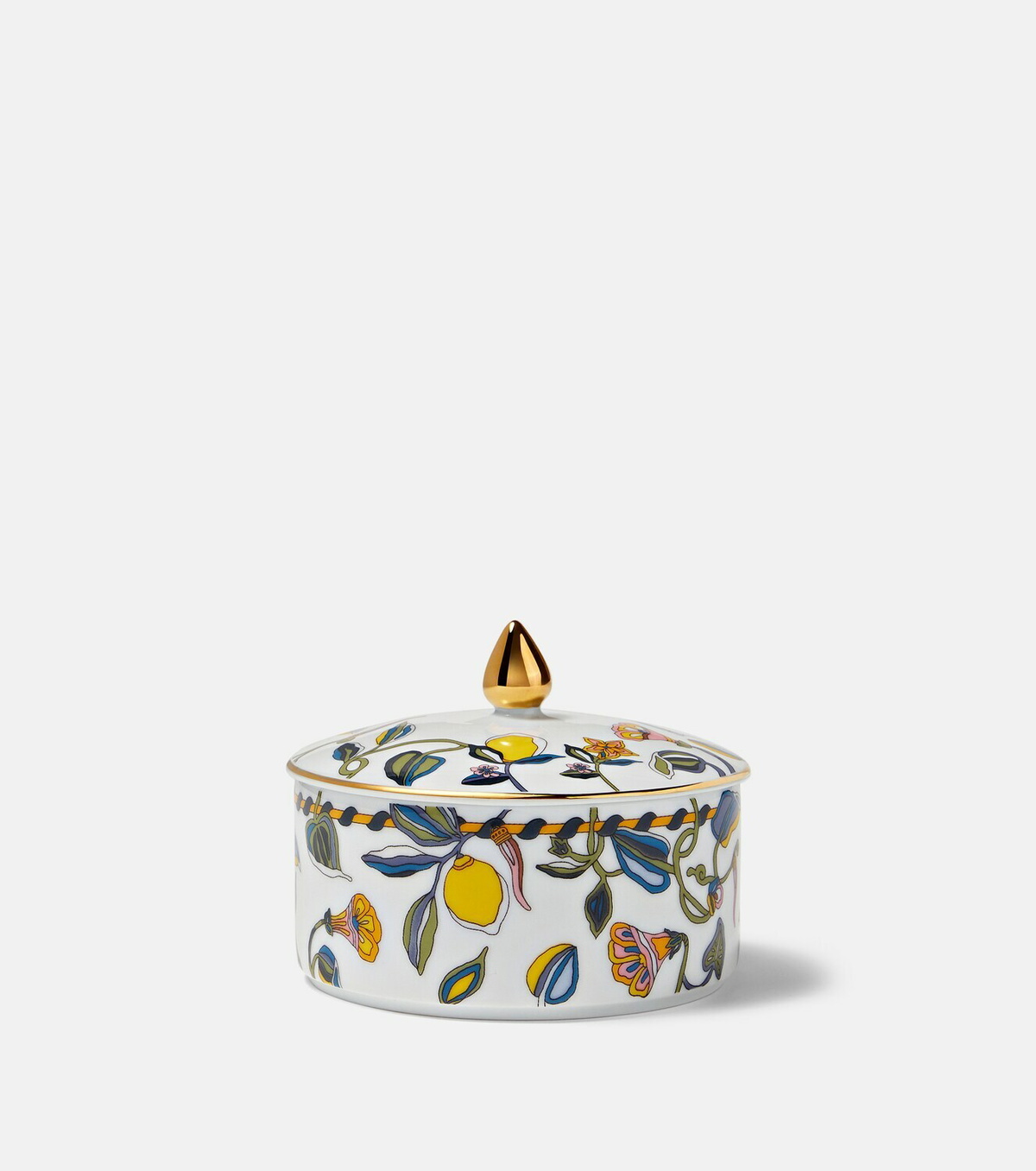 La DoubleJ Borboni White porcelain container