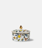 La DoubleJ Borboni White porcelain container