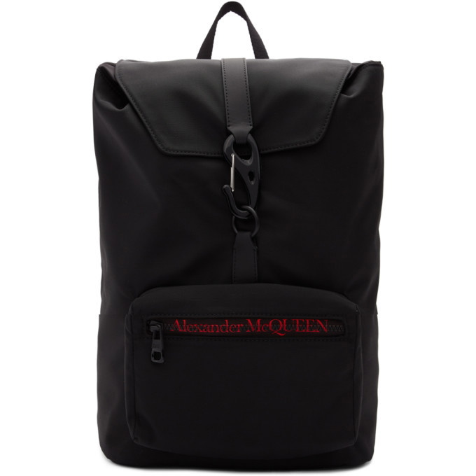 Photo: Alexander McQueen Black Urban Backpack