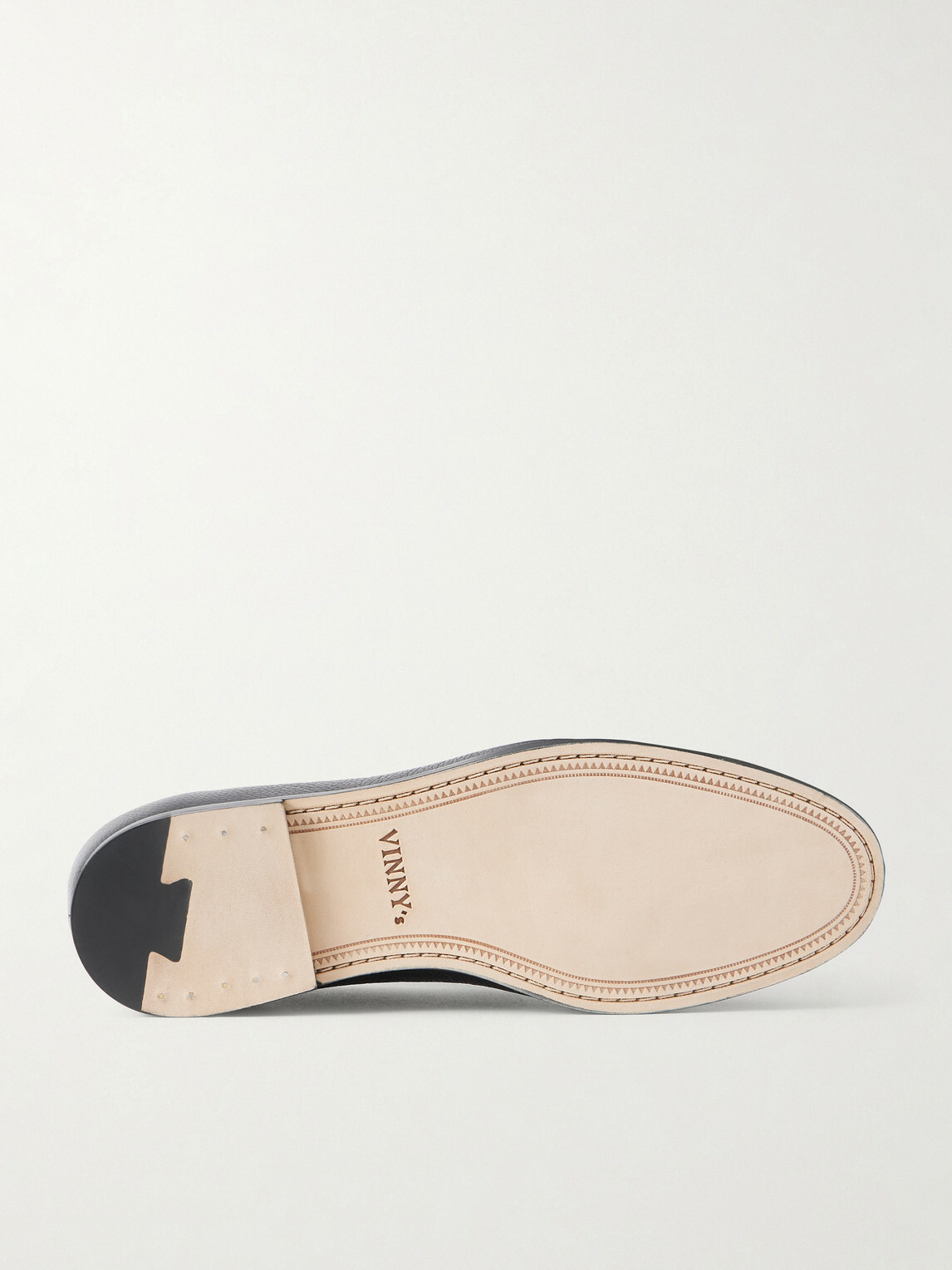 VINNY's - Marcel Full-Grain Leather Loafers - Black
