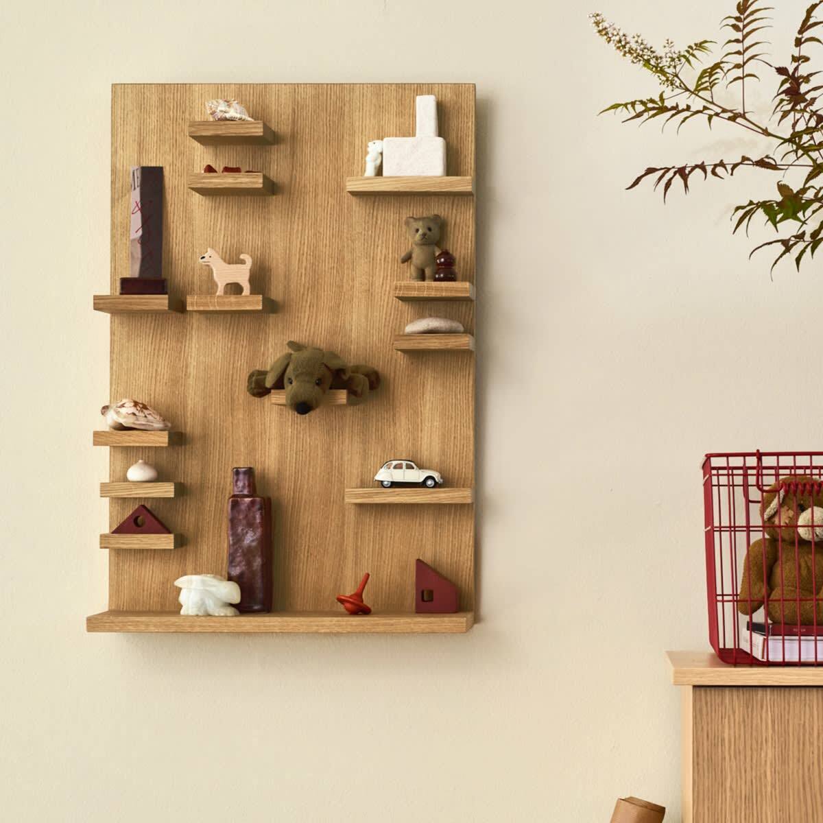 ferm LIVING Parade Shelf - Small in Oiled Oak ferm LIVING