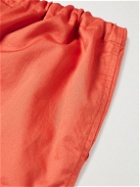 Cleverly Laundry - House Superfine Cotton Drawstring Pyjama Shorts - Red