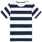 Save Khaki Rugby Stripe Crew Tee
