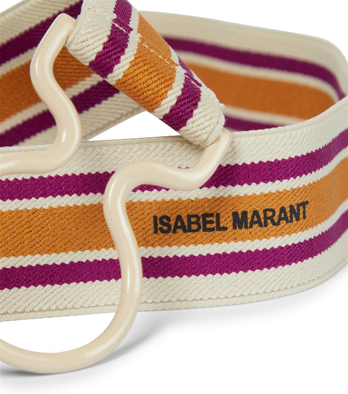 Isabel Marant - Elie striped belt Isabel Marant