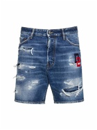 DSQUARED2 - Marine Fit Cotton Shorts