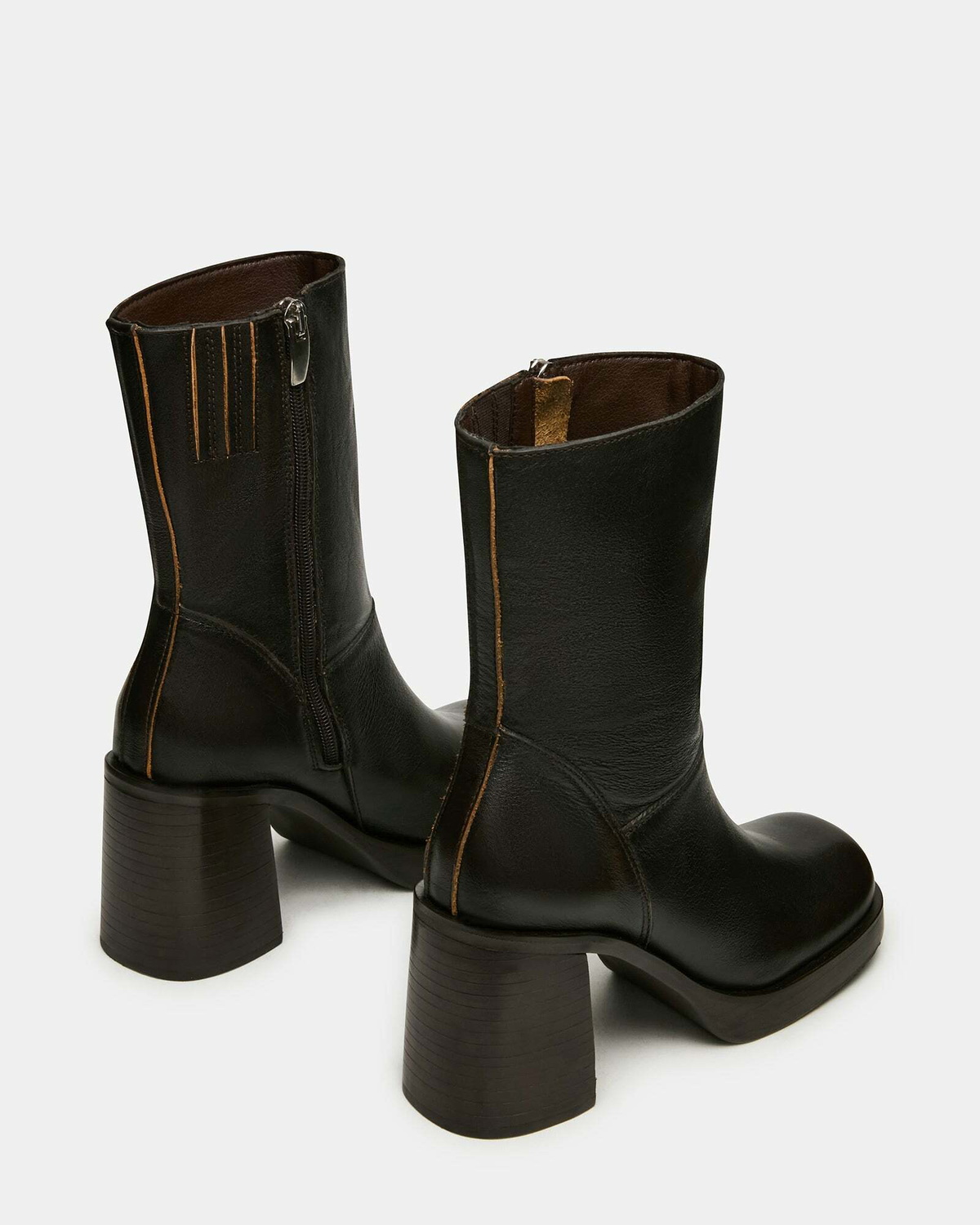 Steve Madden Fusion Booties in Brown