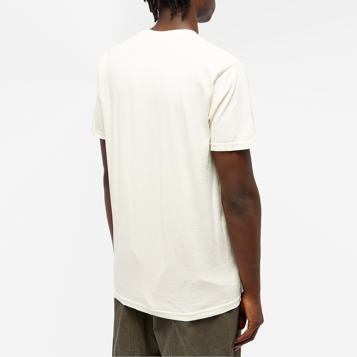 Manresa Men's Rug Logo T-Shirt in Ivory