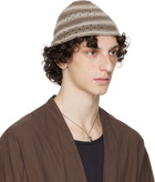 OUR LEGACY WORK SHOP Emporio Armani Gray Netto Beanie