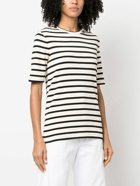 JIL SANDER - Striped Cotton T-shirt