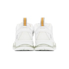 Burberry White Nubuck Union Sneakers