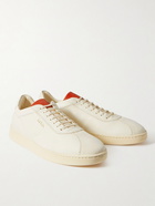 Paul Smith - Vantage Suede-Trimmed Leather Sneakers - Neutrals