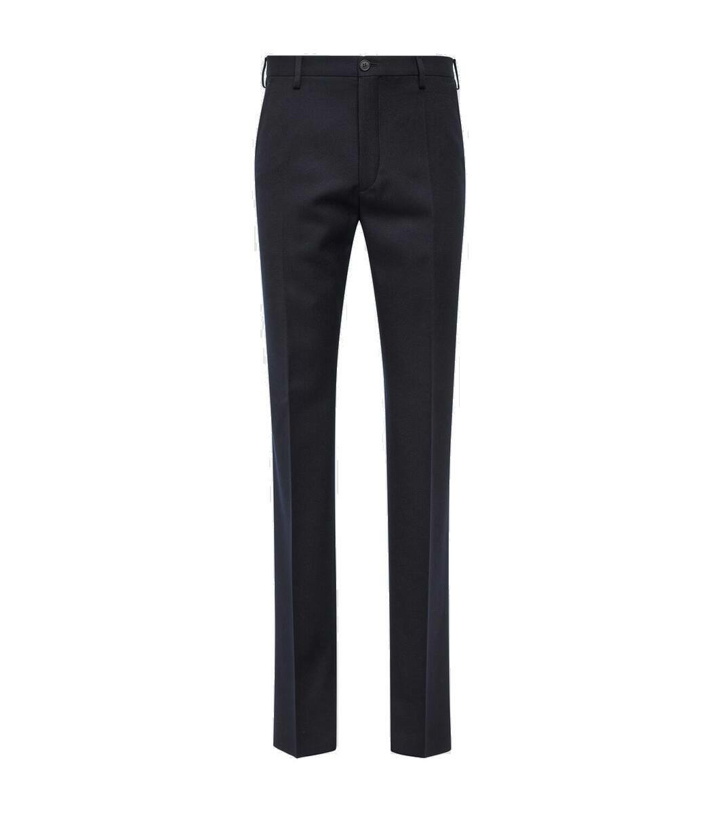 Photo: Incotex Virgin wool straight pants