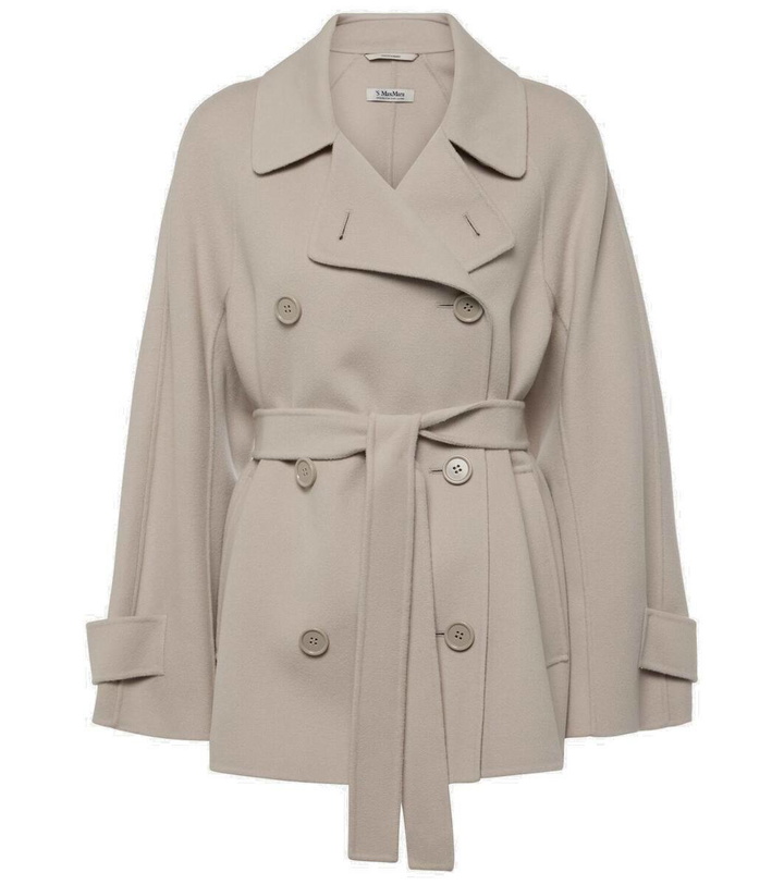 Photo: 'S Max Mara Louis virgin wool trench coat