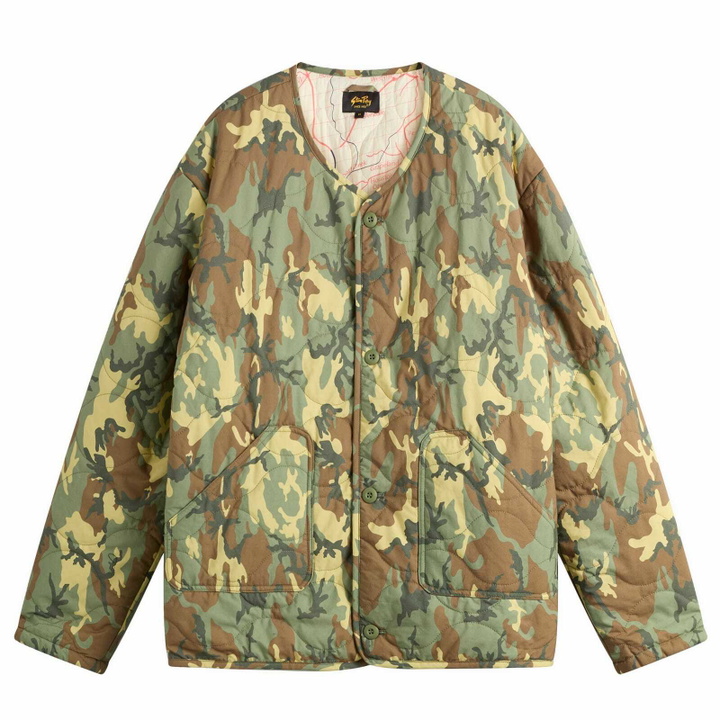 Photo: Stan Ray Men's Quilted Liner Jacket in Woodland Dpm