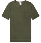 Massimo Alba - Panarea Garment-Dyed Cotton-Jersey T-Shirt - Men - Green