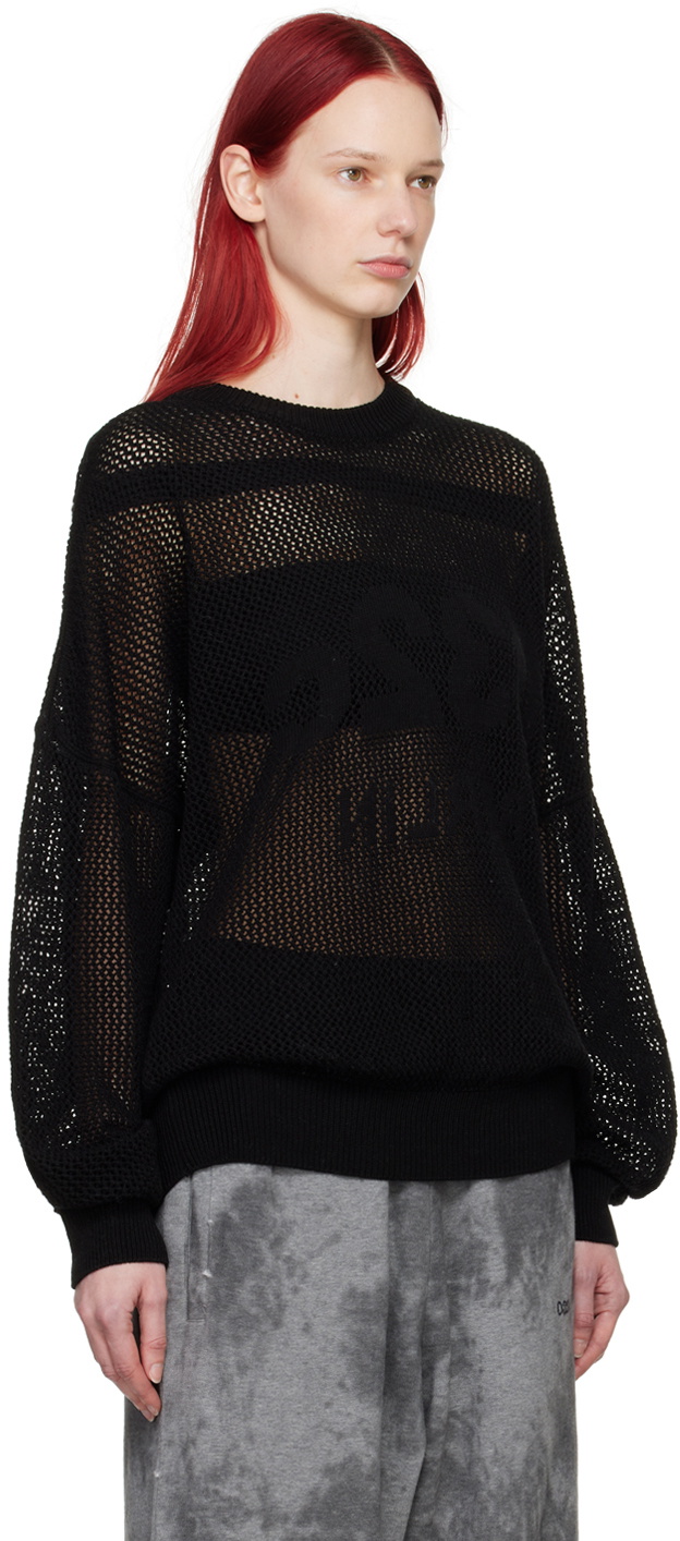 032c Black Selfie Sweater