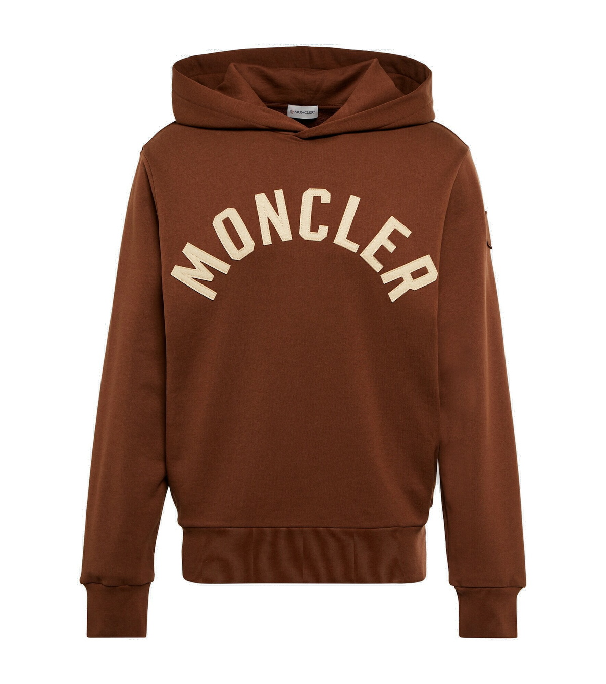 Moncler - Printed cotton hoodie Moncler