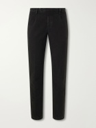 Massimo Alba - Ionio2 Straight-Leg Cotton Trousers - Brown
