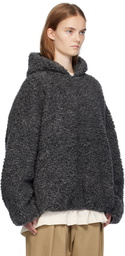 Fear of God Gray Polar Fleece Hoodie