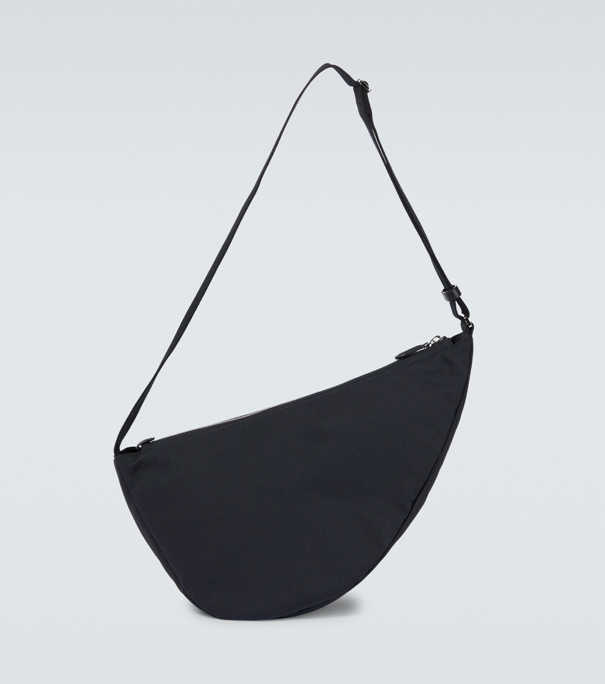 The Row - Slouchy Banana Leather-Trimmed Shell Messenger Bag The Row