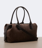 Tod's Bauletto Small suede tote bag