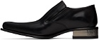 VETEMENTS Black New Rock Edition Blade Loafers