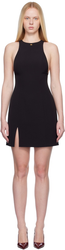 Photo: AMIRI Black Slit Minidress
