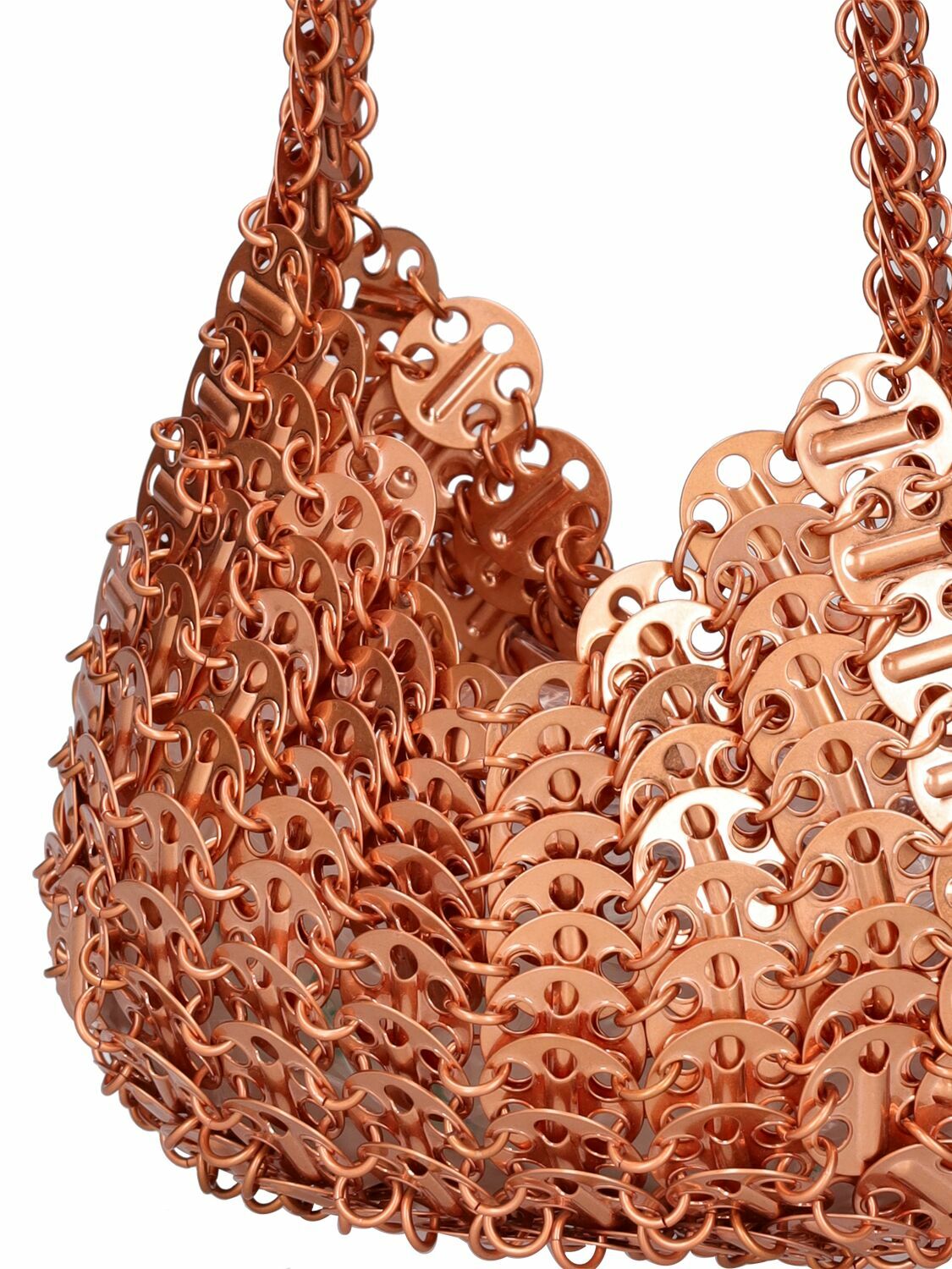 RABANNE 1969 Moon Brass Shoulder Bag