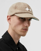 Bstn Brand Logo Wool Cap Beige - Mens - Caps