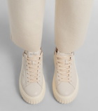 Hogan H-Stripes leather platform sneakers