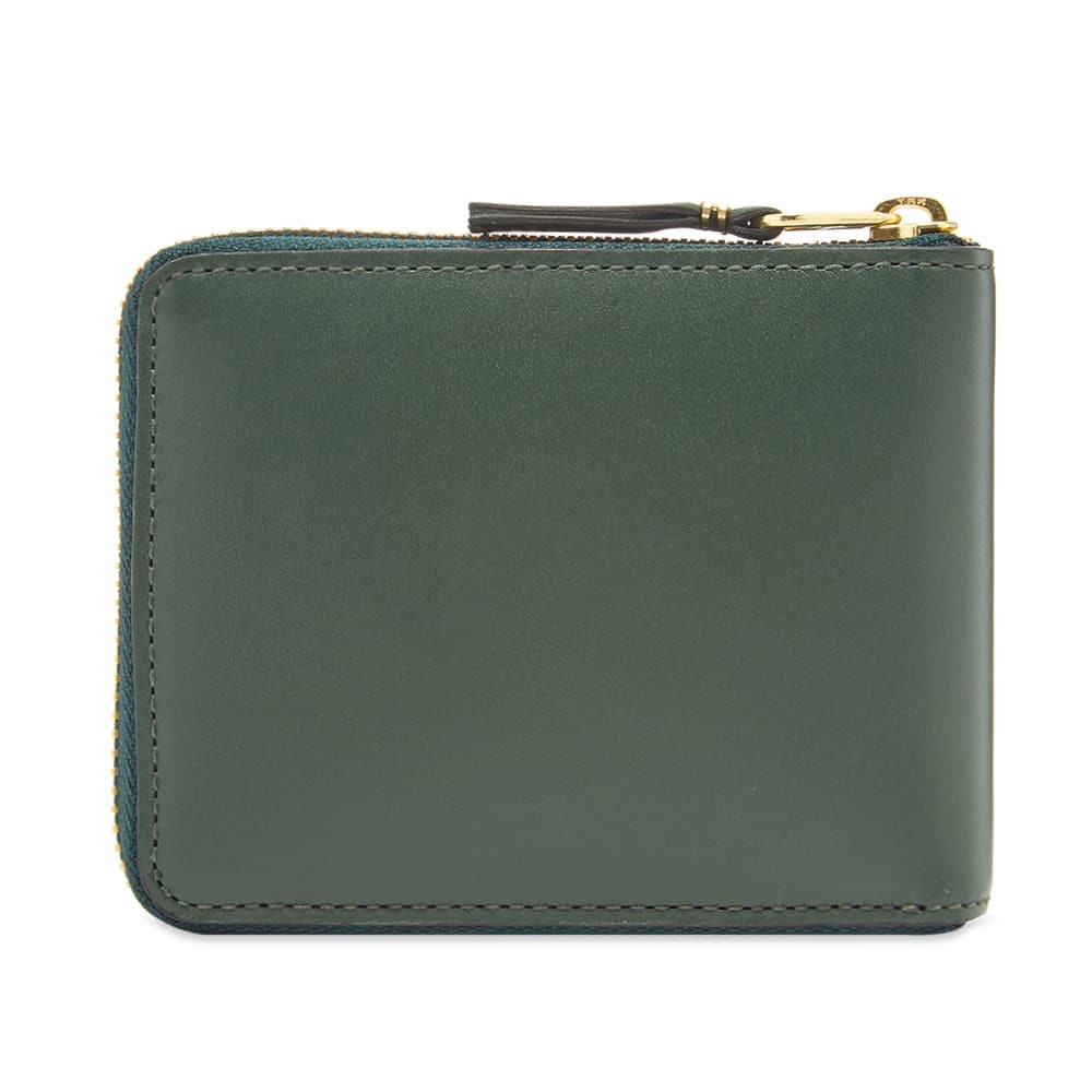 Comme des Garçons SA7100 Classic Wallet in Bottle Green