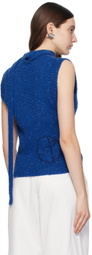 Saks Potts Blue Rosemarie Vest