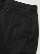 SAIF UD DEEN - Straight-Leg Shell Trousers - Black