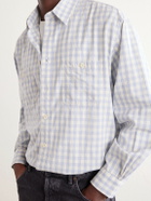 FrizmWORKS - Checked Cotton Shirt - Blue