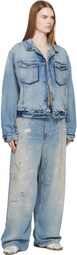 Maison Margiela White Paint Replica Sneakers