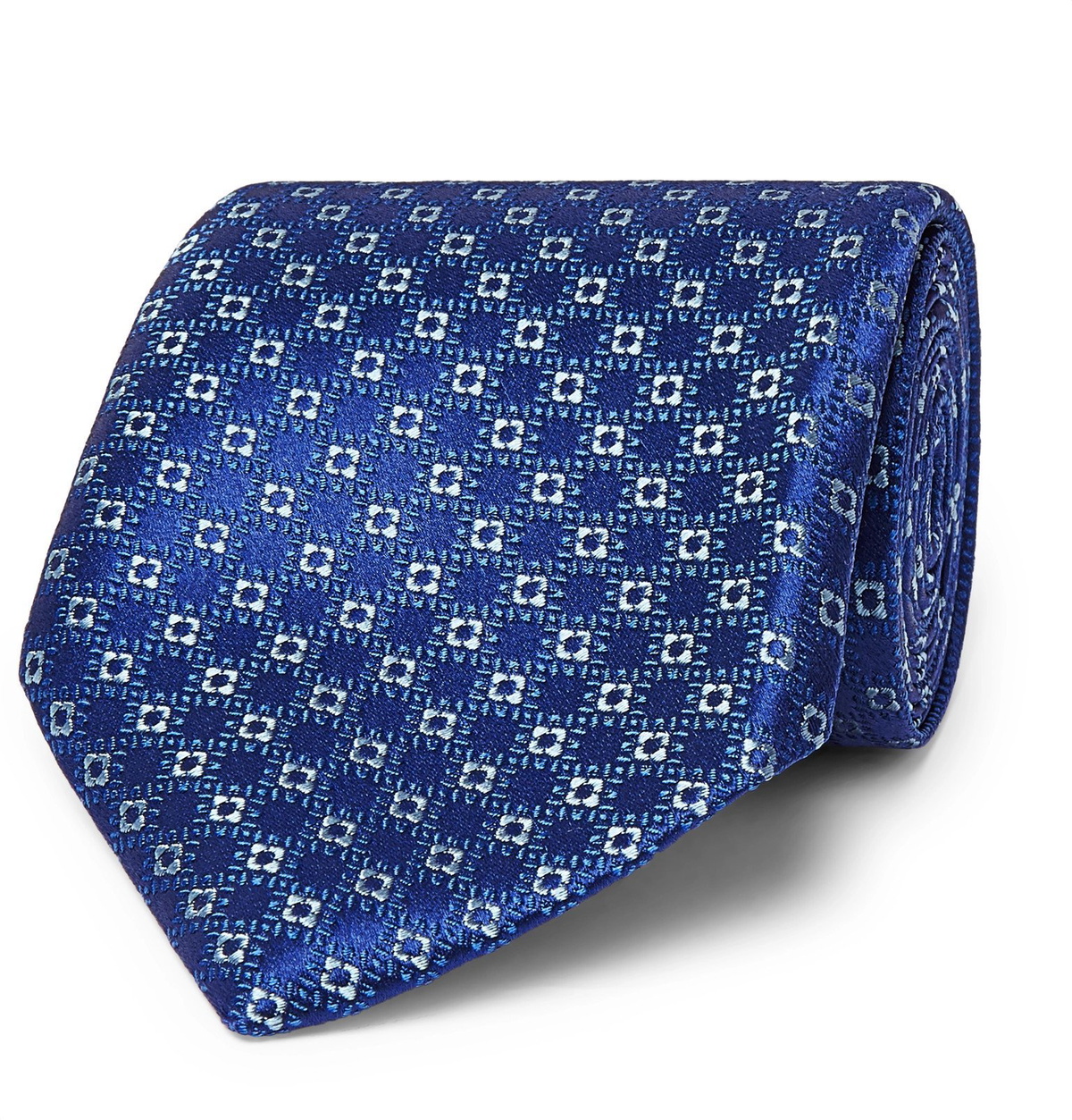 charvet blue tie