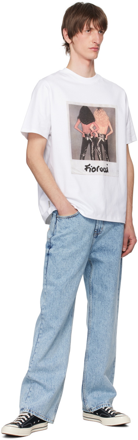 Fiorucci White Polaroid T-Shirt