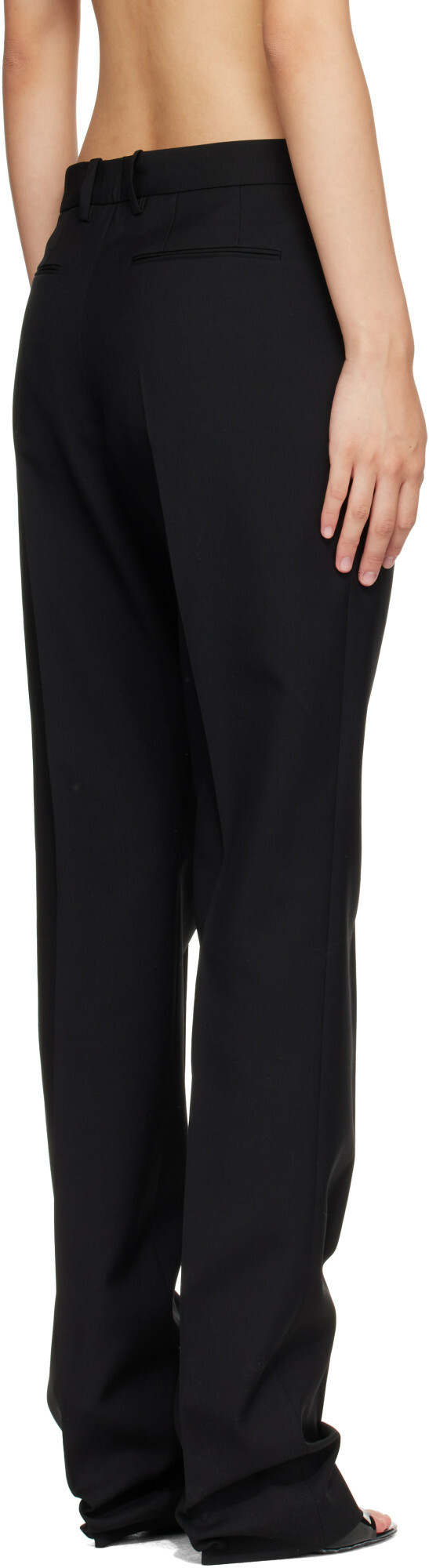 Calvin Klein Collection Black Erin Trousers