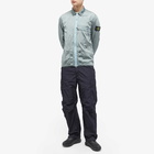 Stone Island Men's Nylon Metal Shirt Jacket in Sky Blue