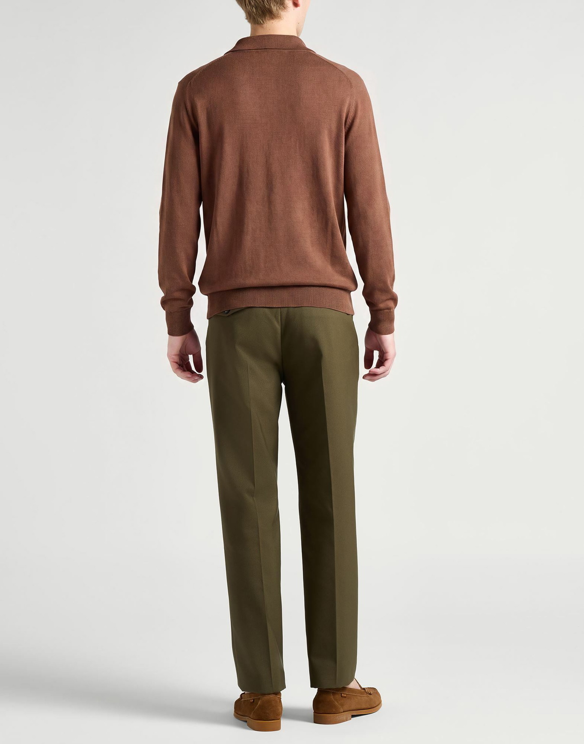 Lardini Mens Sweater in Brown