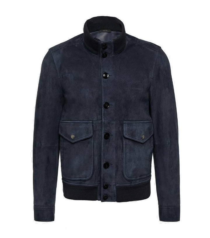 Photo: Tom Ford Suede bomber jacket