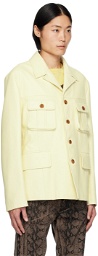 Paul Smith Yellow Commission Edition Leather Jacket