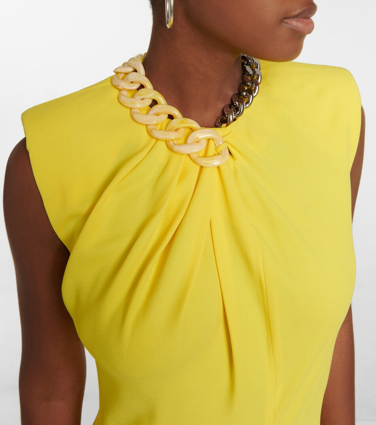 Stella McCartney - Chain-detail maxi dress Stella McCartney