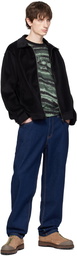 Dime Black Cord Zip Jacket