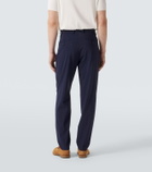 Eleventy Wool-blend straight pants