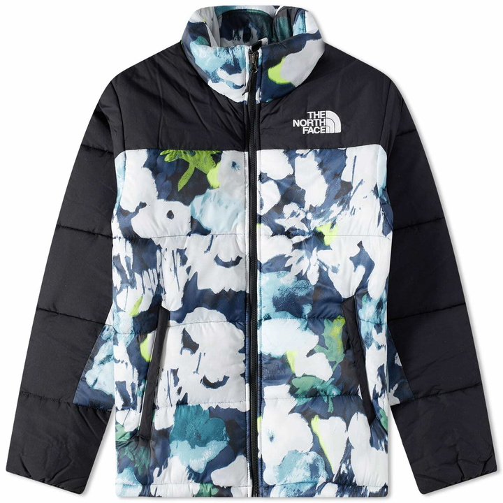 Photo: The North Face Men's Himalayan Insulated Jacket in Summit Navy Abstract Floral Print