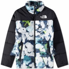 The North Face Men's Himalayan Insulated Jacket in Summit Navy Abstract Floral Print