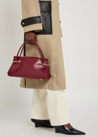Givenchy Pinch Medium Leather top Handle bag - Burgundy - One Size