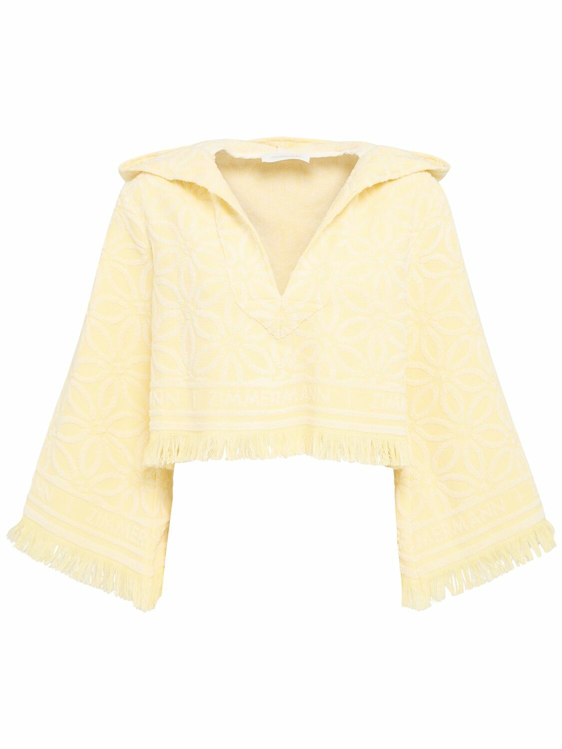 【Zimmermann】Coco hooded cotton terry minidress Zimmermann Cotton Towelling Coco Hooded Mini Dress | Harrods US